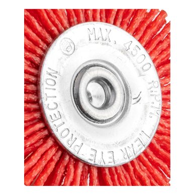 50 mm nailono šepetys su 6 mm 5