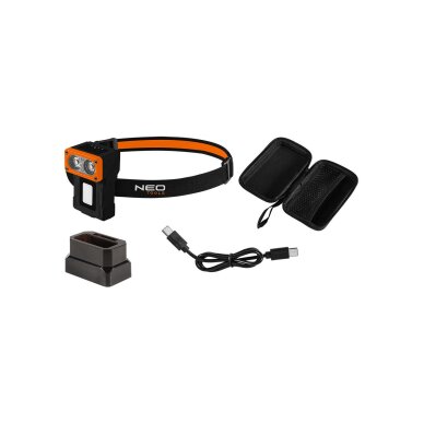 500 LM įkraunamas žibintas ant galvos