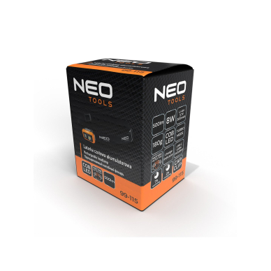 500 lm USB COB LED pakraunamas žibintas ant galvos 1