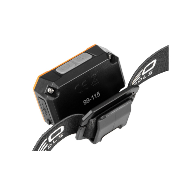 500 lm USB COB LED pakraunamas žibintas ant galvos 5