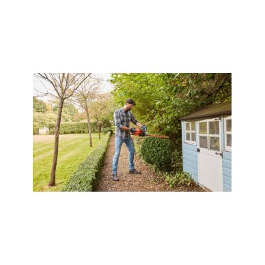 500 W elektrinis gyvatvorių žirklės „Twist“. Pjovimo juosta 50 cm, dantų tarpas 22 mm , BEHTS301-QS, Black&Decker 7
