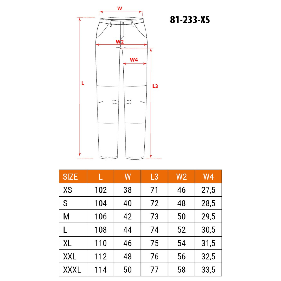 5 kišenės darbinės kelnės DENIM, juodos, XS dydis 6 5 kišenės darbinės kelnės DENIM, juodos, XS dydis 6