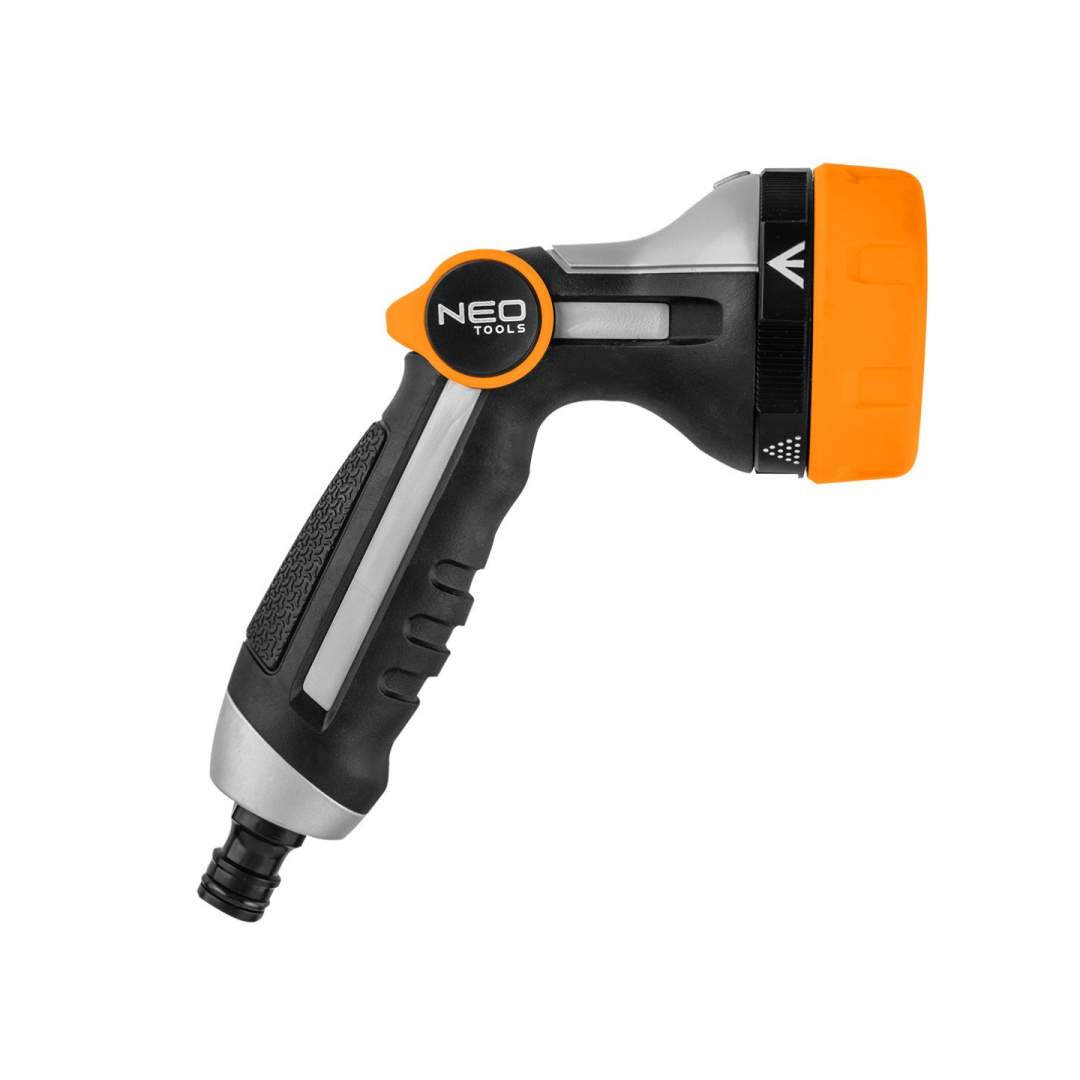 5 modelių purkštuvas, valdymo sistema nykščiu, metalinis diskas 8