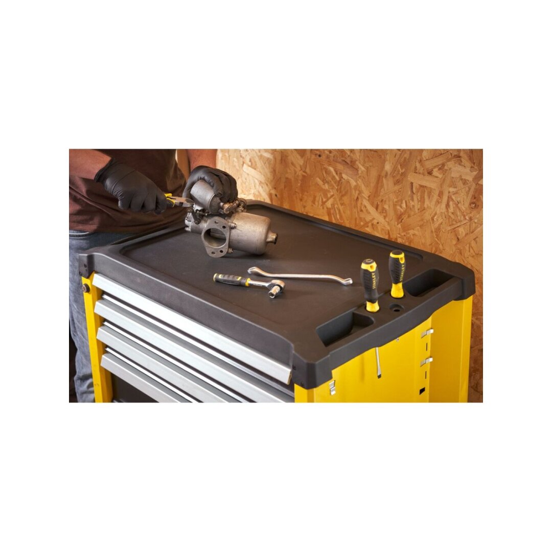 5 stalčiai Stanley Įrankių vežimėlis 4