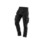 5 kišenės darbinės kelnės DENIM, juodos, XL dydis