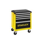 5 stalčiai Stanley Įrankių vežimėlis