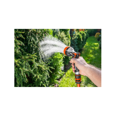 5 modelių purkštuvas, valdymo sistema nykščiu, metalinis diskas 2