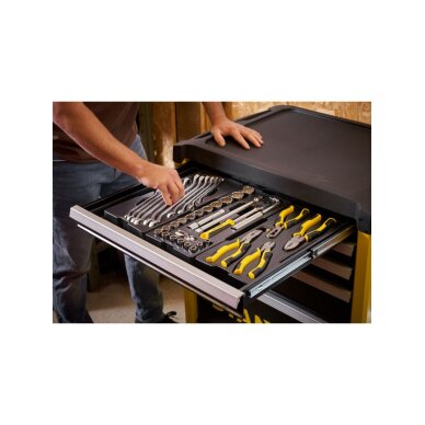 5 stalčiai Stanley Įrankių vežimėlis 7 5 stalčiai Stanley Įrankių vežimėlis 7