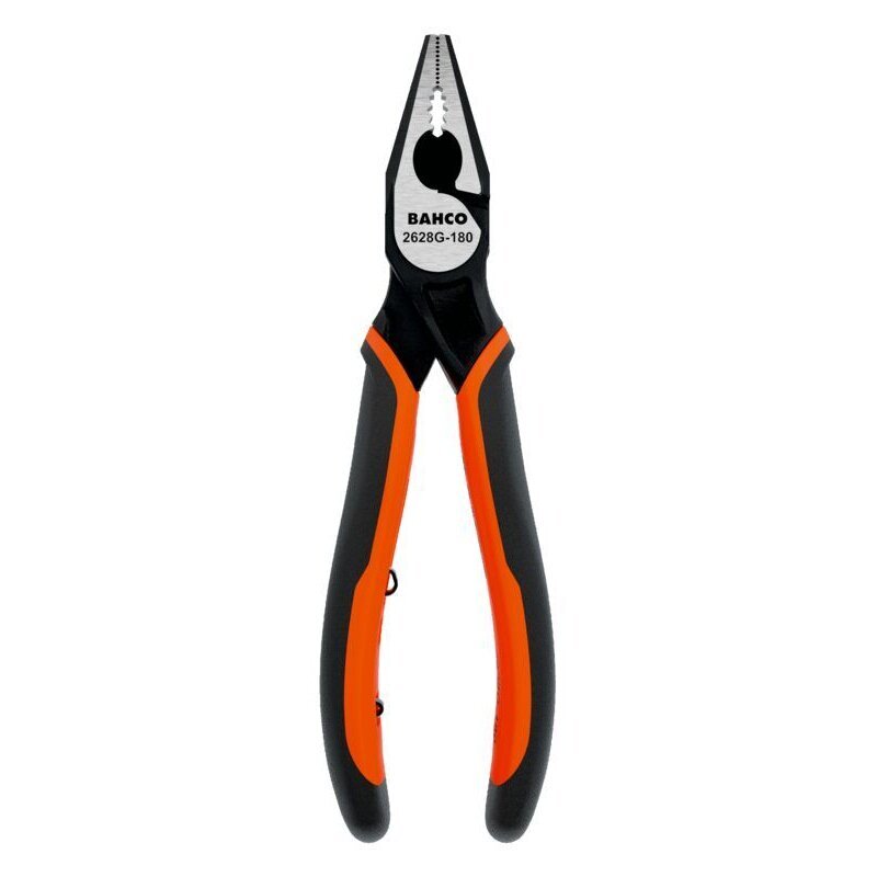 Kombinuotos replės Bahco Ergo 160mm, ypač kietai vielai 1 Kombinuotos replės Bahco Ergo 160mm, ypač kietai vielai 1