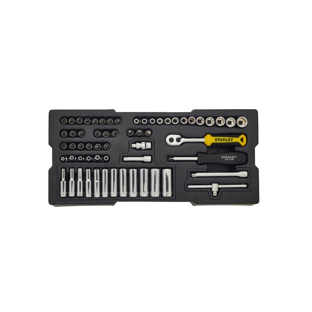 60vnt 1/4" Galvučių kompletas 5