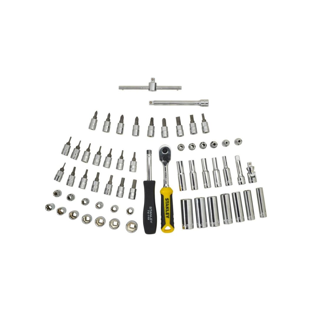 60vnt 1/4" Galvučių kompletas