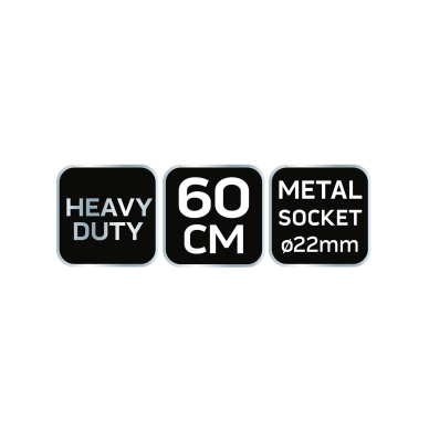 60 cm gatvės šepetys su metaline rankena 6
