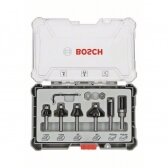 Bosch 6 daliu frezų kompl. 8 mm kotu, "Trim&Edging" 2607017469