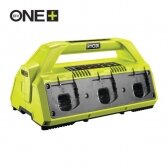 6 jungčių ONE+ įkroviklis Ryobi RC18627, 18V