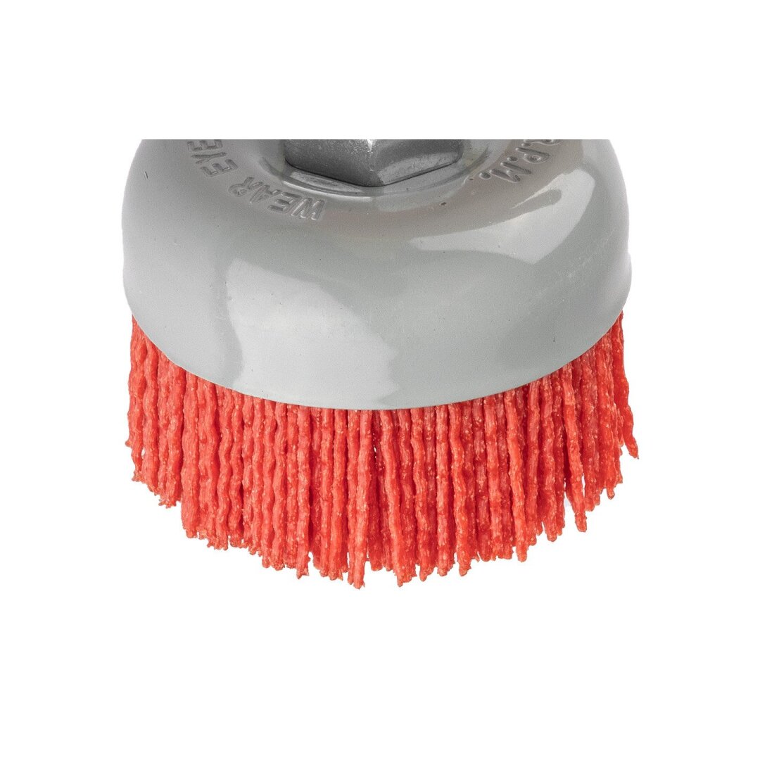 75 mm nailono užpakalio šepetėlis, M14 5 75 mm nailono užpakalio šepetėlis, M14 5