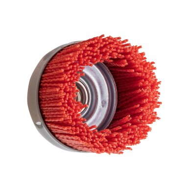 75 mm nailono užpakalio šepetėlis, M14 4 75 mm nailono užpakalio šepetėlis, M14 4