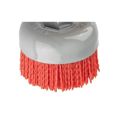 75 mm nailono užpakalio šepetėlis, M14 5 75 mm nailono užpakalio šepetėlis, M14 5