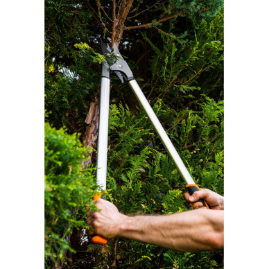 765 mm ilgio apėjimo žirklės, diapazonas iki 40 mm, pavara, didinanti spaudimo jėgą 60 %. 8 765 mm ilgio apėjimo žirklės, diapazonas iki 40 mm, pavara, didinanti spaudimo jėgą 60 %. 8