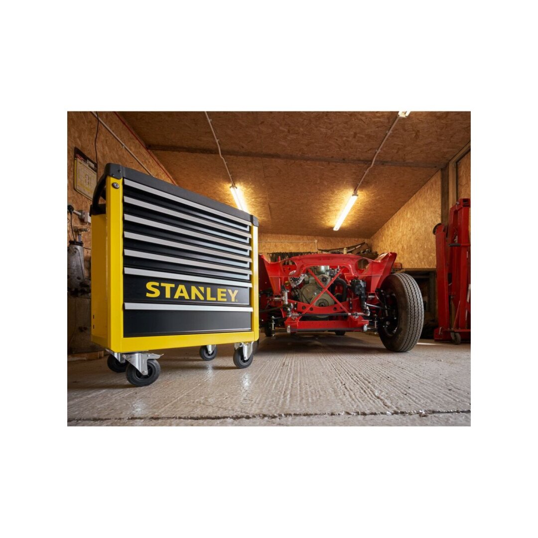 7 stalčiai Stanley Įrankių vežimėlis 6