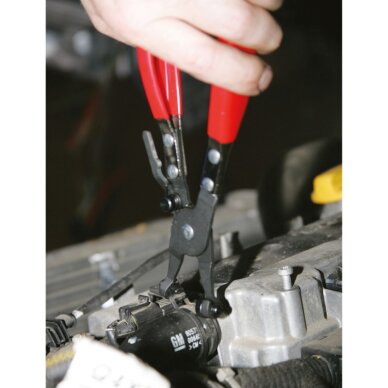 7 dalių replių aušinimo žarnų sąvaržoms rinkinys KS TOOLS 4