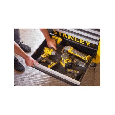 7 stalčiai Stanley Įrankių vežimėlis 7 stalčiai Stanley Įrankių vežimėlis