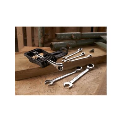 7vnt. FATMAX Terkšlinių veržliarakčių rinkinys su trekšle 5 7vnt. FATMAX Terkšlinių veržliarakčių rinkinys su trekšle 5