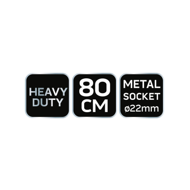 80 cm gatvės šepetys su metaline rankena 6
