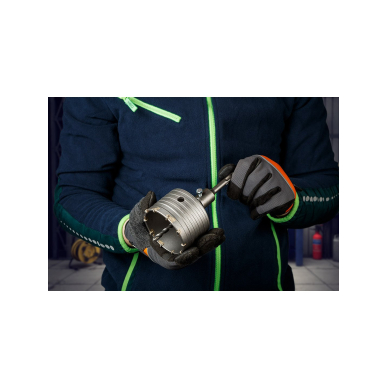 80 mm šakių skylių pjūklas su adapteriu SDS+ ir pagrindiniu grąžtu 4 80 mm šakių skylių pjūklas su adapteriu SDS+ ir pagrindiniu grąžtu 4