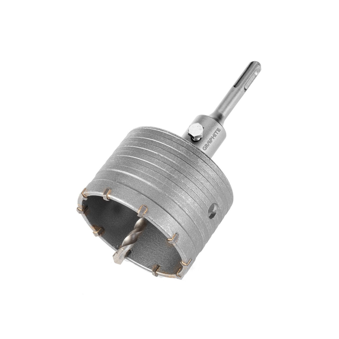 85 mm šakių skylių pjūklas su adapteriu SDS+ ir pagrindiniu grąžtu 85 mm šakių skylių pjūklas su adapteriu SDS+ ir pagrindiniu grąžtu