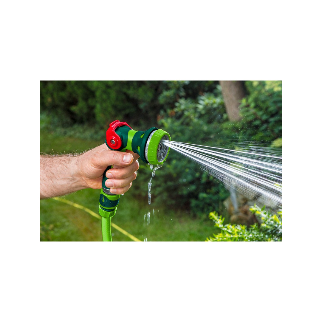 8 raštų purkštuvas su nykščiu valdomu purkštuvu 4