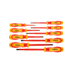 9 vnt VDE atsuktuvų rinkinys: Size:3*100mm,4*100mm,5.5*125mm, 6.5*150mm,8*175mm,PH0*60mm, PH1*80mm,PH2*100mm,PH3*150mm