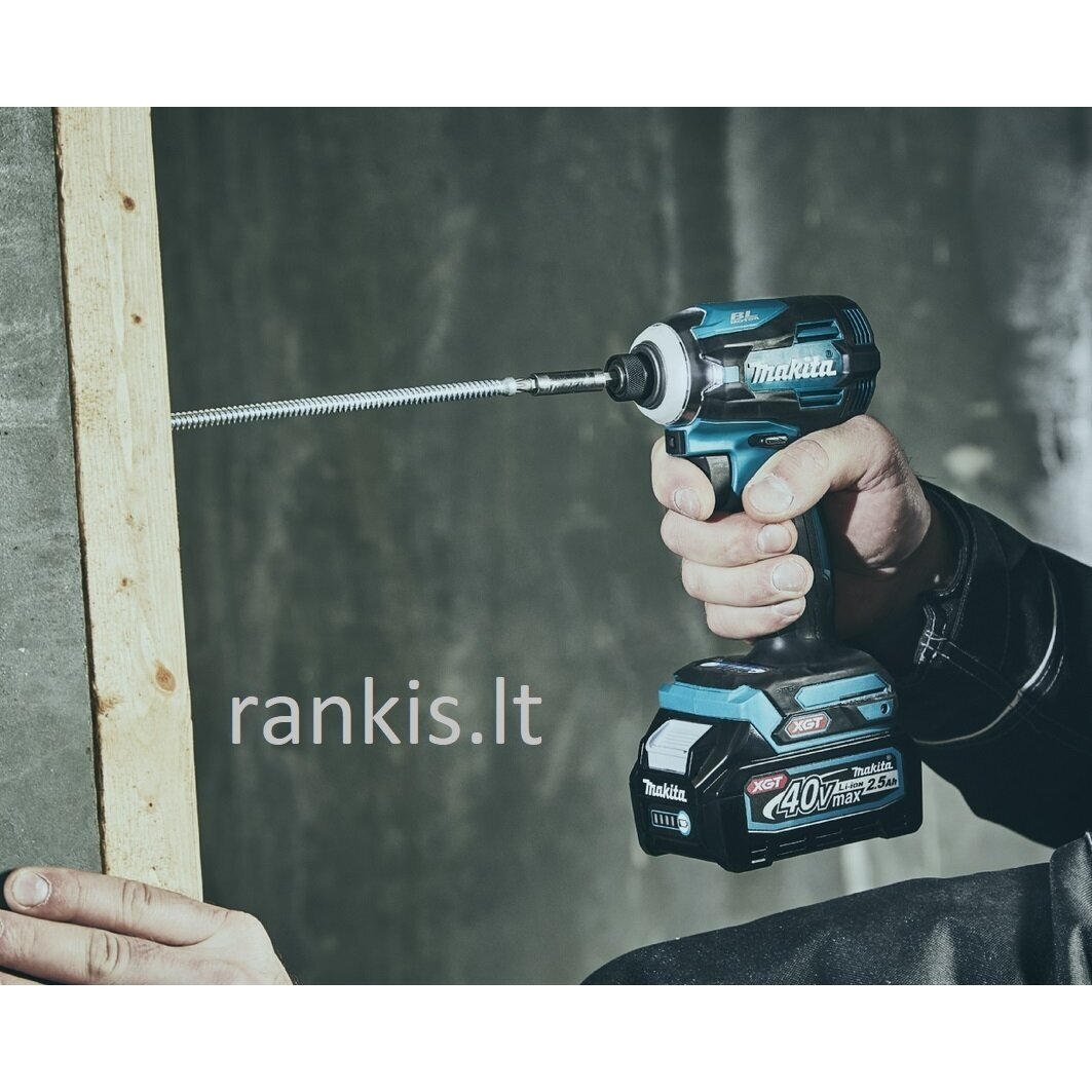 Akumuliatorinis smūginis suktuvas Makita TD001GZ XGT 40Vmax, 40Vmax, 220 Nm 2