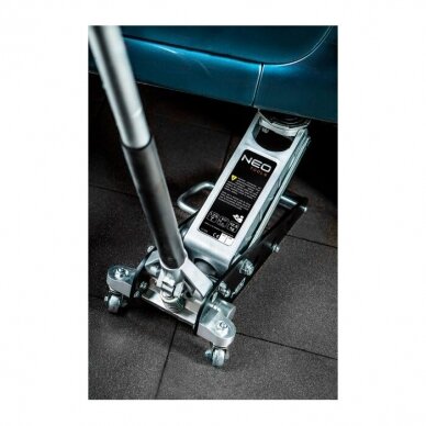 Aliumininis domkratas Neo 11-730, 1.25T, 85-375 mm 1 Aliumininis domkratas Neo 11-730, 1.25T, 85-375 mm 1
