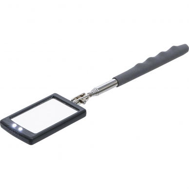 Teleskopinis veidrodėlis su Led lempute BGS-technic 1 Teleskopinis veidrodėlis su Led lempute BGS-technic 1