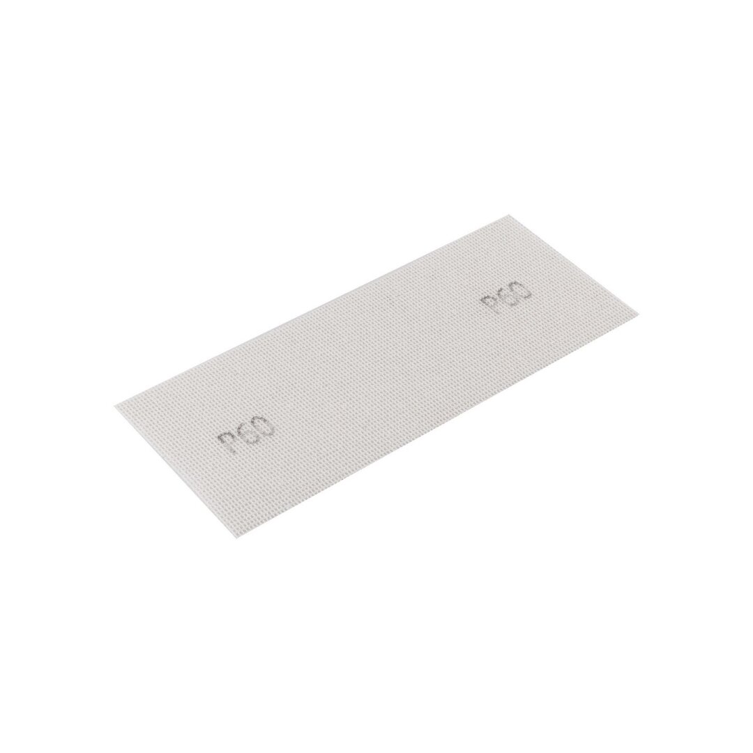 Abrazyvinis tinklelis baltas 115 x 280 mm, p60 4 Abrazyvinis tinklelis baltas 115 x 280 mm, p60 4