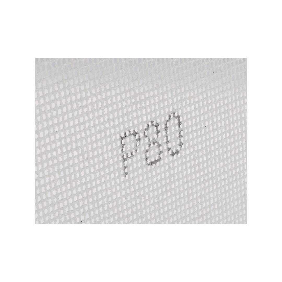 Abrazyvinis tinklelis baltas 115 x 280 mm, p80 3