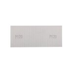 Abrazyvinis tinklelis baltas 115 x 280 mm, P120