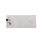 Abrazyvinis tinklelis baltas 115 x 280 mm, p220