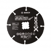 Pjovimo diskas Bosch X-LOCK 125 x 1 x 22,23 mm