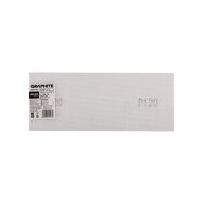 Abrazyvinis tinklelis baltas 115 x 280 mm, P120