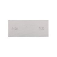 Abrazyvinis tinklelis baltas 115 x 280 mm, P120