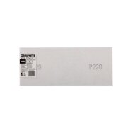 Abrazyvinis tinklelis baltas 115 x 280 mm, p220