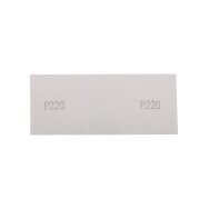 Abrazyvinis tinklelis baltas 115 x 280 mm, p220