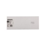Abrazyvinis tinklelis baltas 115 x 280 mm, p80