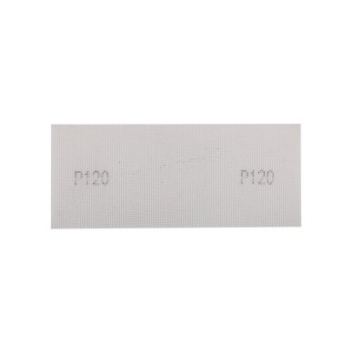 Abrazyvinis tinklelis baltas 115 x 280 mm, P120
