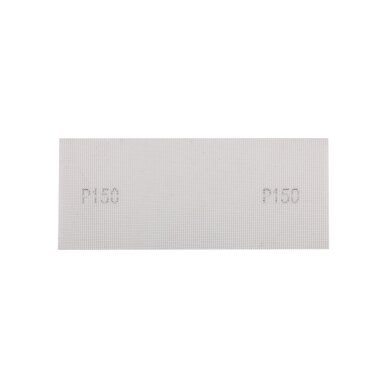 Abrazyvinis tinklelis baltas 115 x 280 mm, P150