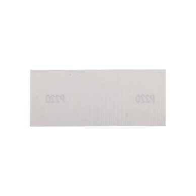 Abrazyvinis tinklelis baltas 115 x 280 mm, p220 2