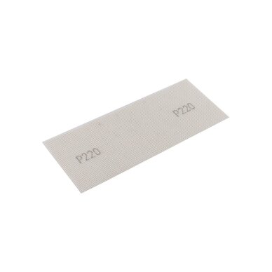 Abrazyvinis tinklelis baltas 115 x 280 mm, p220 4