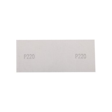 Abrazyvinis tinklelis baltas 115 x 280 mm, p220