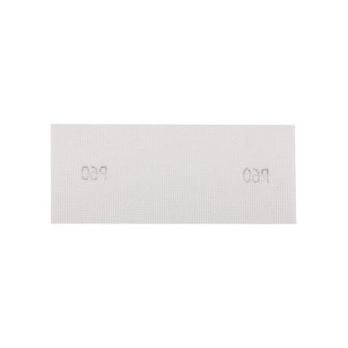 Abrazyvinis tinklelis baltas 115 x 280 mm, p60 2